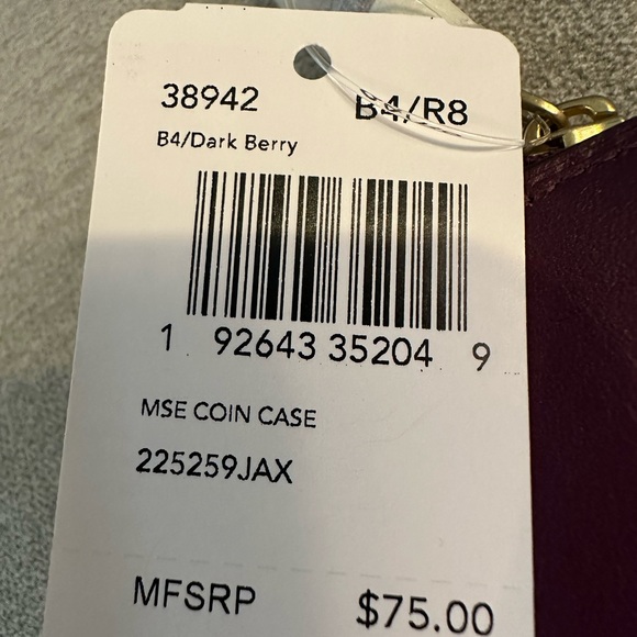 Coach Mouse Coin Case NWT - Picture 4 of 5